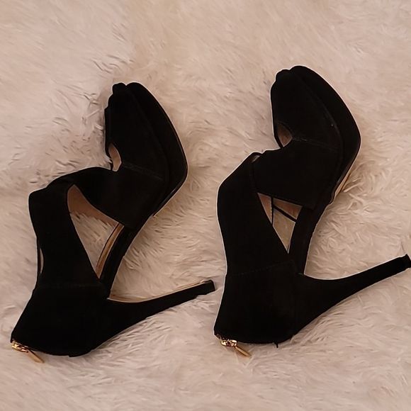 Micheal Micheal Kors michael Elena Cross Strap Dress Sandals - Picture 7 of 16